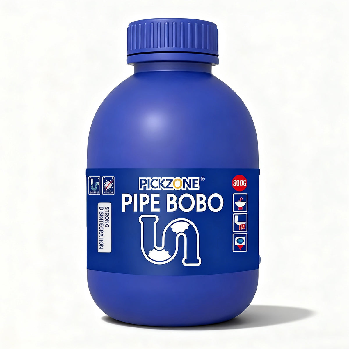 PICKZONE Pipe Bobo Rapid Drain Opener - Heavy-Duty Gel for Hair & Grease Clog Removal