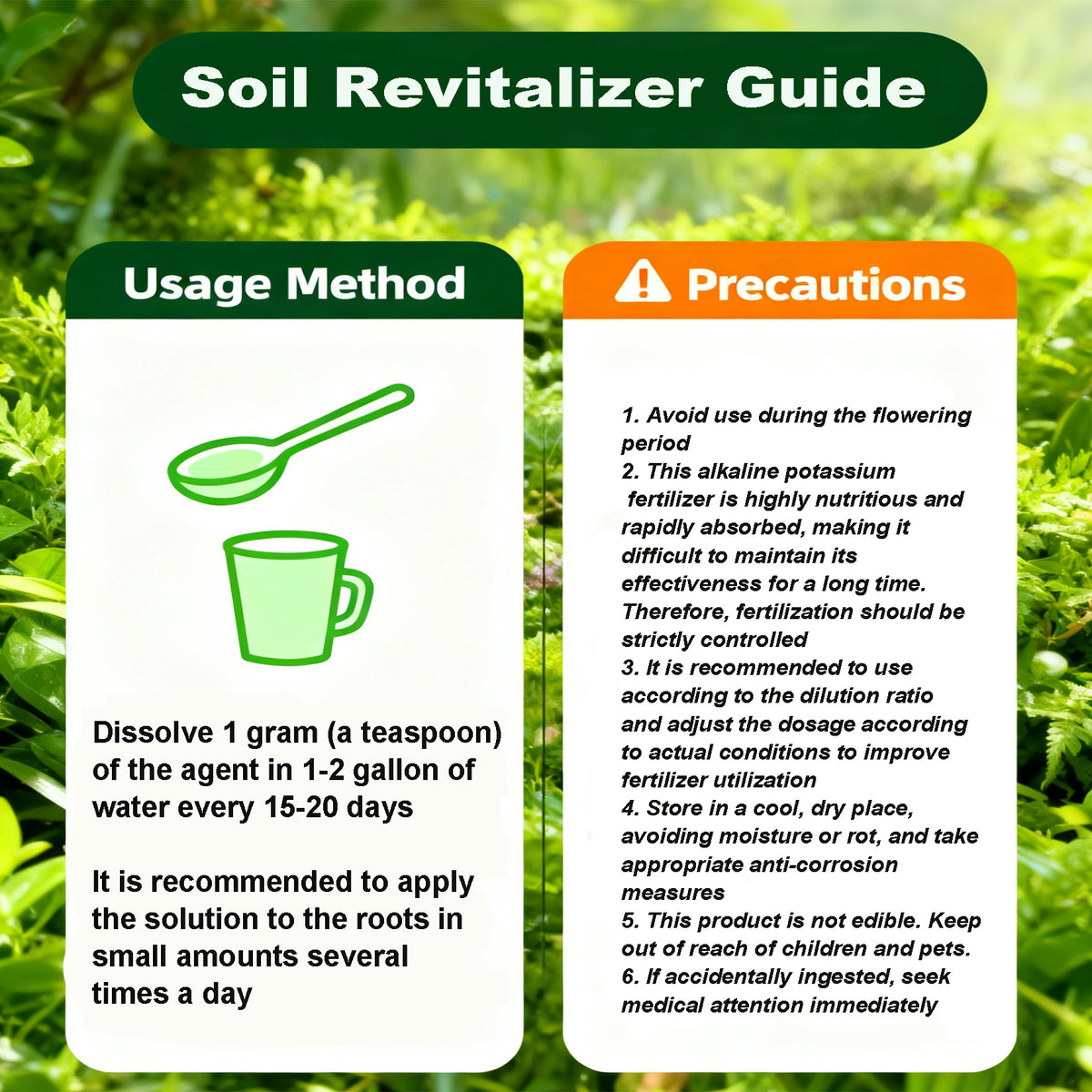 VIRESTA Soil Activator - Concentrated Humic Acid Formula for Lawn & Garden (13.8 oz)